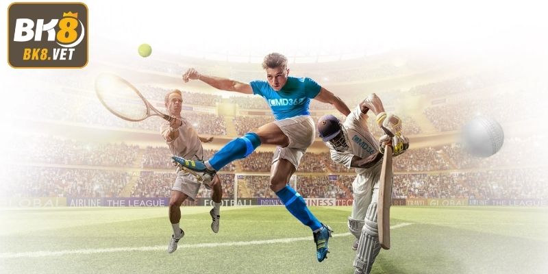 Tổng hợp sảnh thể thao uy tín có sẵn tại BK8